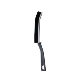 Crevice Cleaning Tool Window Groove Cleaning Brush Bathroom Gap Cleaning Brush Hard Bristle Crevice Cleaning Brush 9.3L X 5W X 0.8H (Option: 1pcs)